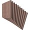 Ekena Millwork 7 3/4W x 7 3/4H x 3/8T Wood Hobby Boards, Walnut, 10PK HBW08X08X375CWA - alternate 2